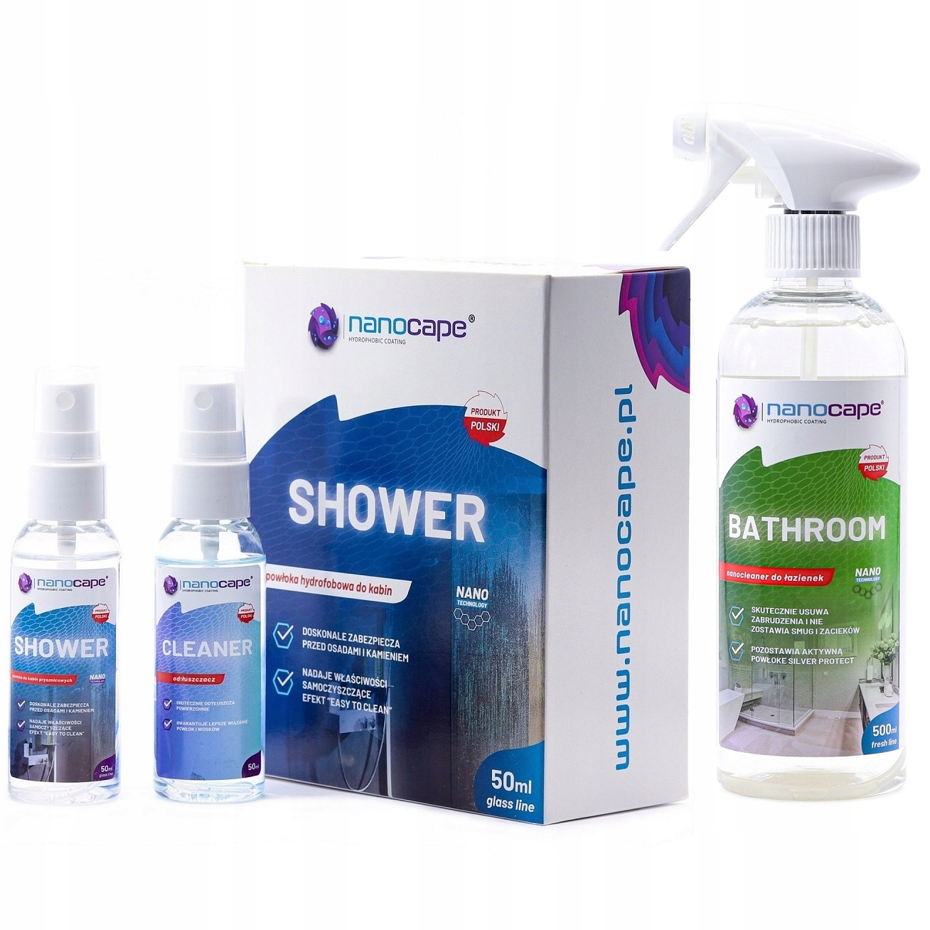 

Nano Powłoka Do Kabin Płyn Do Mycia Łazienek