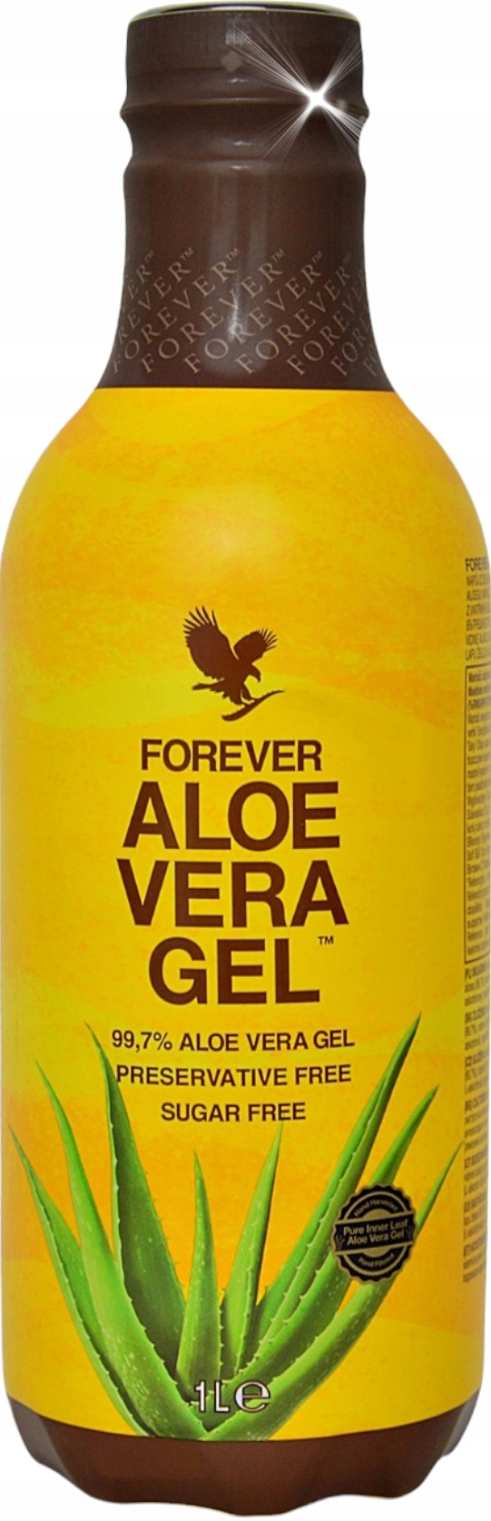 SOK MIĄŻSZ Z LIŚCI ALOESU FOREVER ALOE VERA GEL 1l