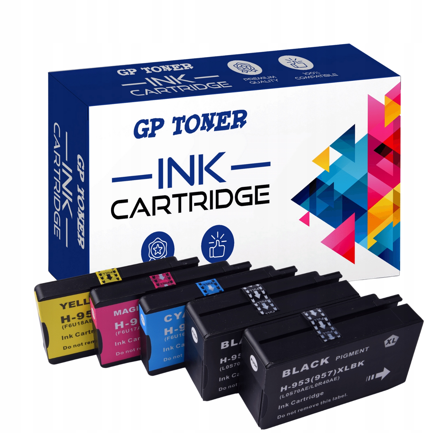 5 x Inkoust Pro Hp 953 XL Officejet 7720 8210 8710 8720