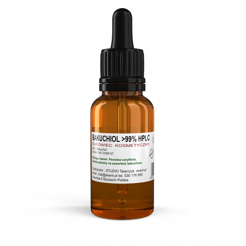 

Bakuchiol >99% Hplc 5 ml roślinny retinol