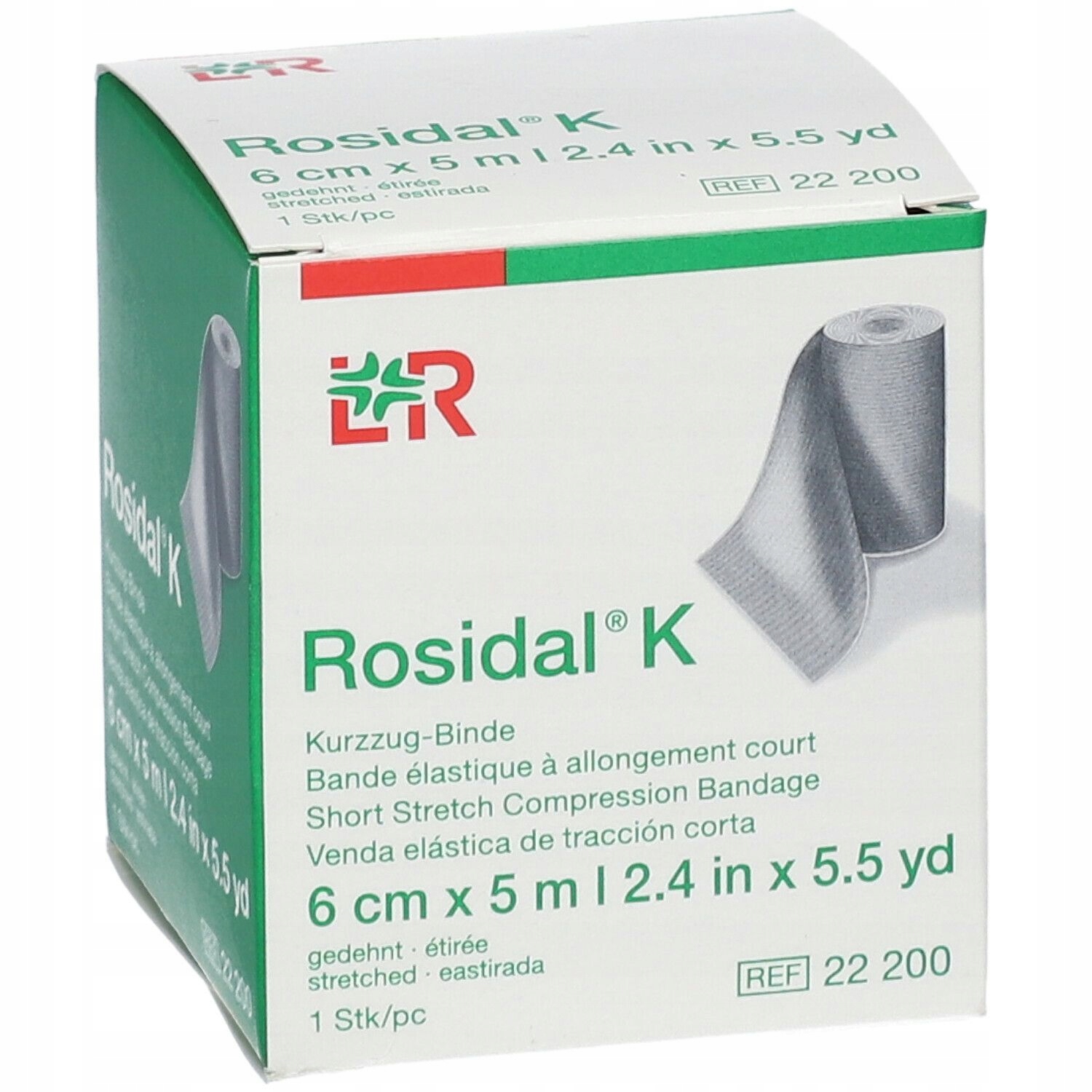 

Bandaż uciskowy, do kompresji Rosidal K 6cm x 5m