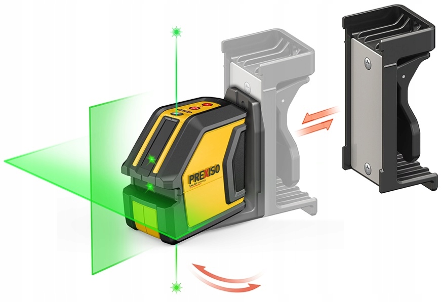 

Laser Krzyżowy Poziomica Prexiso Leica P2LC15G