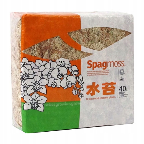 Besgrow Mech torfowiec Sphagnum Spagmoss 500g 40L podłoże dla roślin