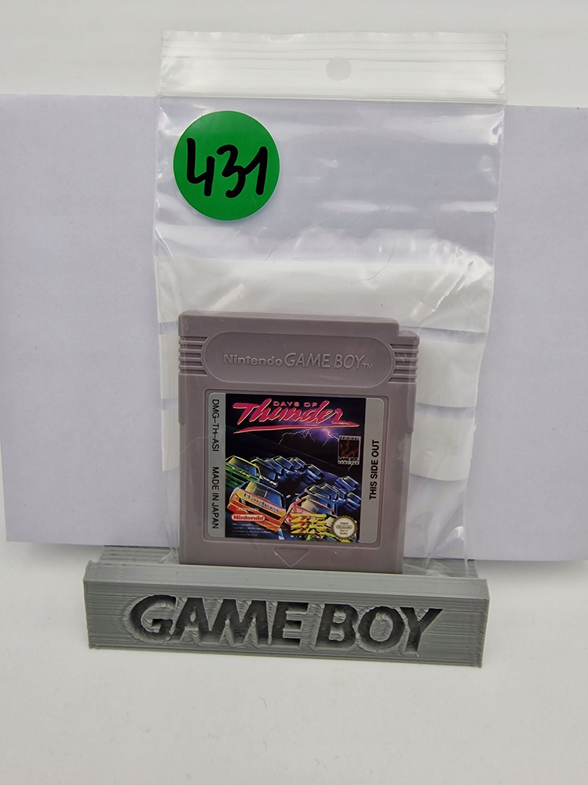 GAME BOY DAYS OF THUNDER ORYGINAŁ Tematyka gry akcji