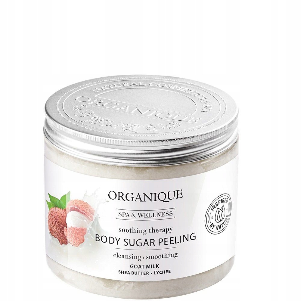 Organique Cukrový Tělový Peeling Soothing Therapy Zklidňující 200 ML