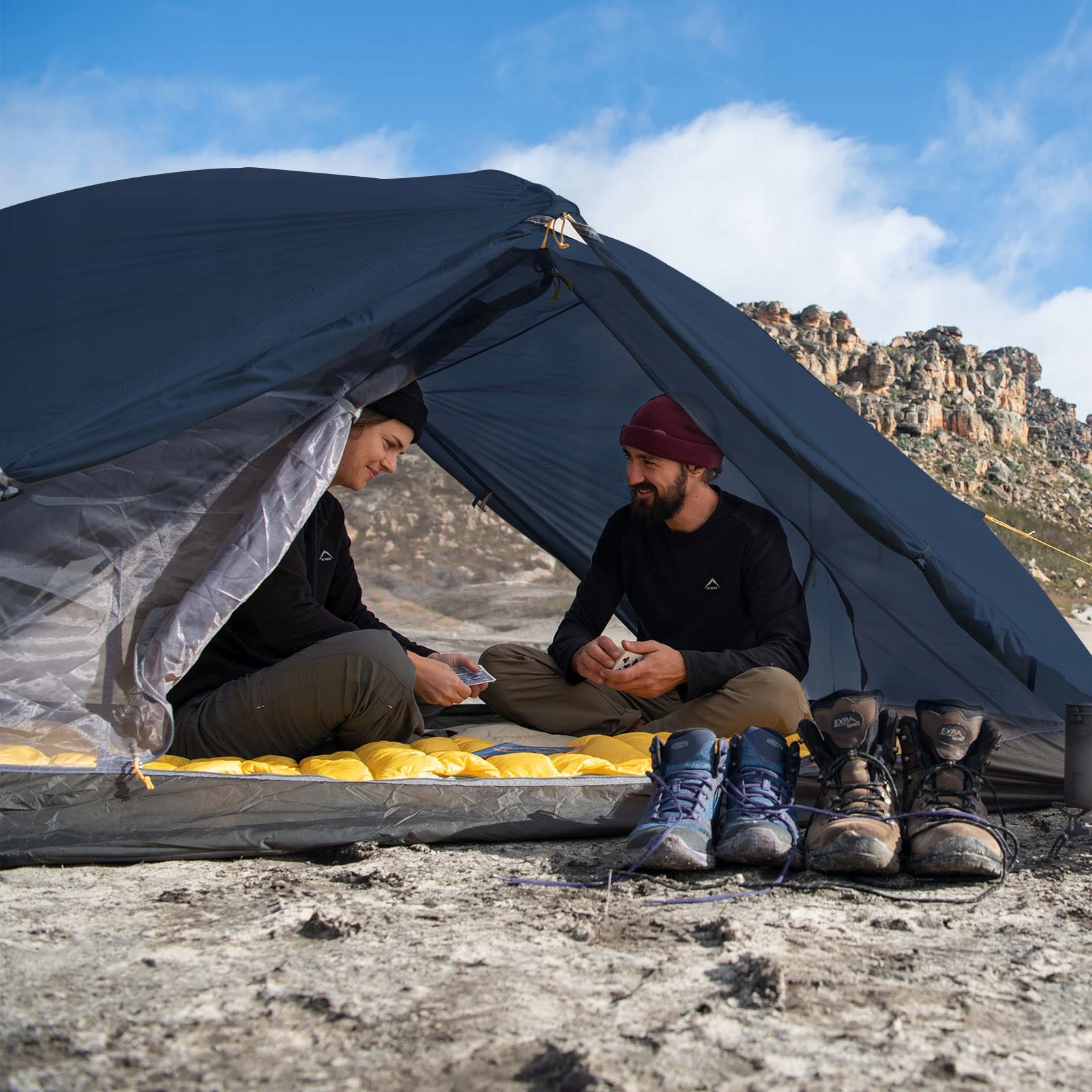 NATUREHIKE Mongar Namiot 2 Osobowy Ultralekki Camping Trekking 3 Sezony — miniatura 8