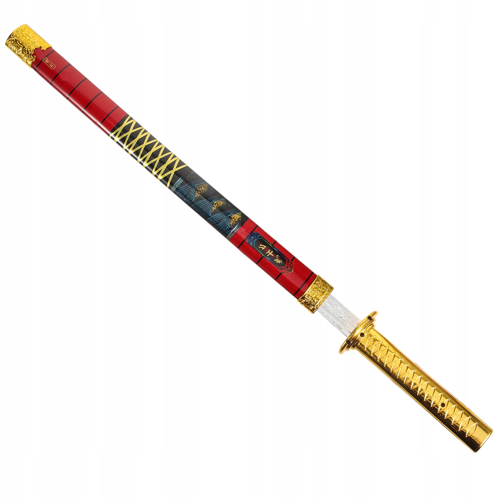 KOLOROWY MIECZ Z PLASTIKU - IDEALNY DO ZABAWY I COSPLAY - BEZPIECZNY DLA DZIECI