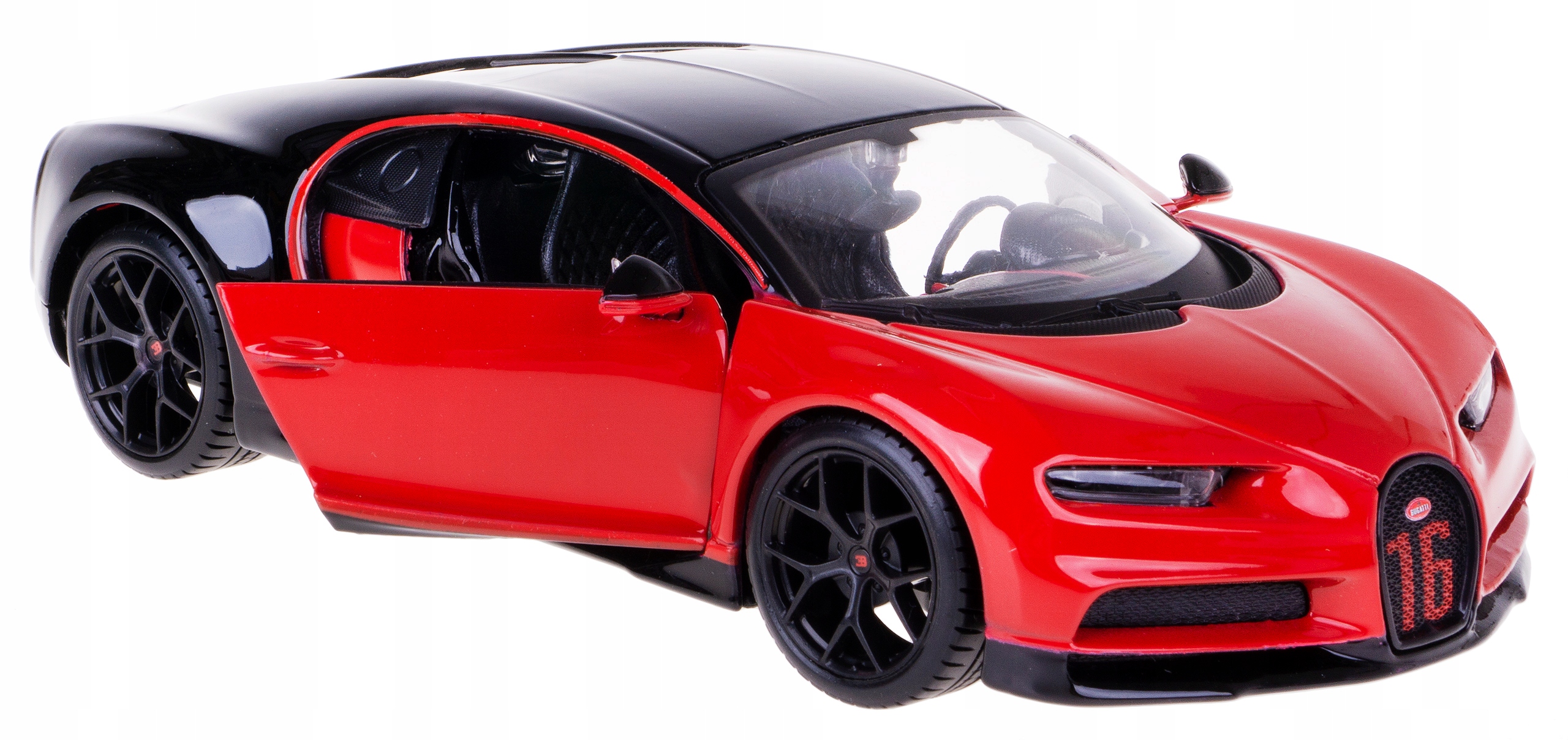 Bugatti Chiron Sport Model Kov Maisto 1:24 Červená