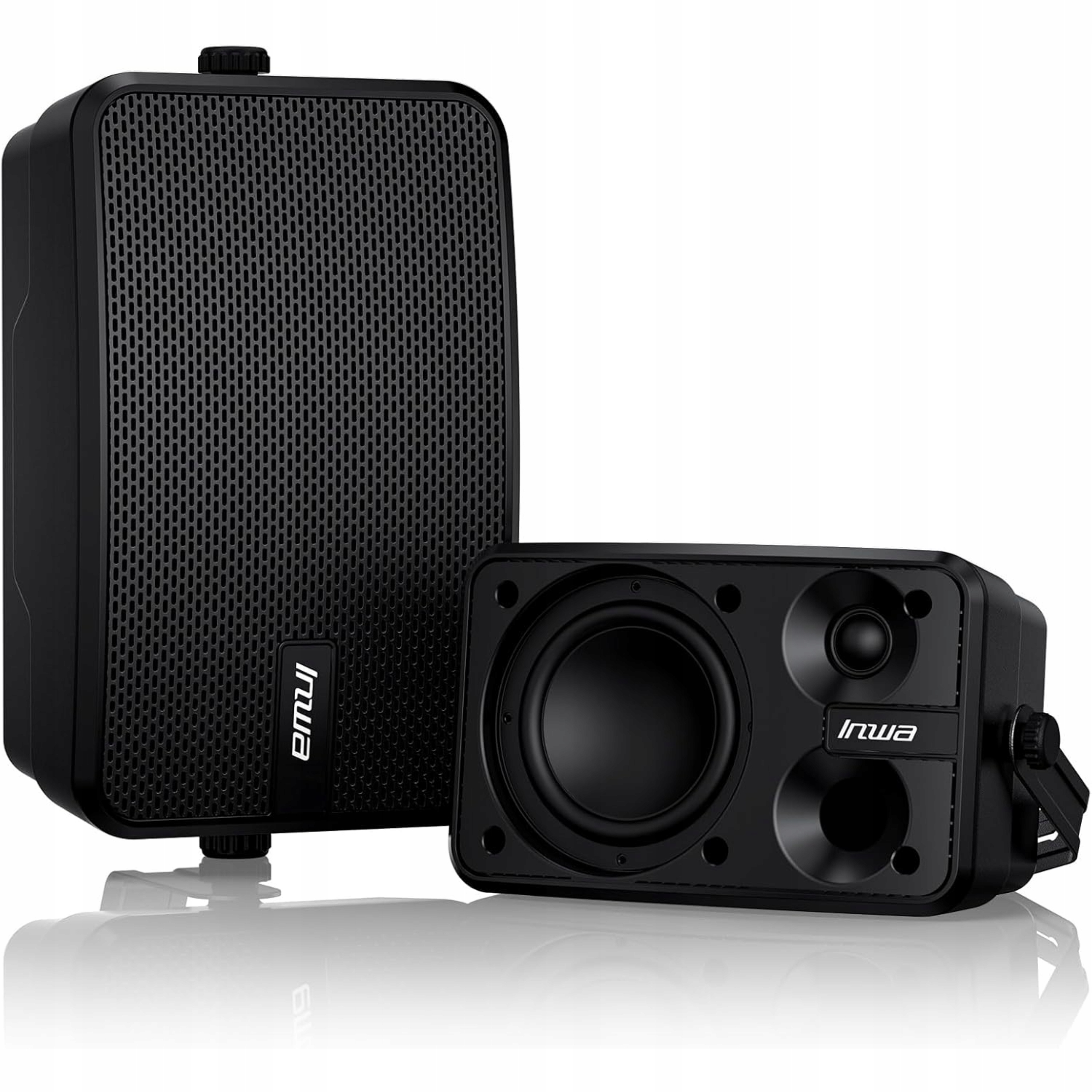 Głośniki zewnętrzne Bluetooth zestaw stereo 400W na ścianę wodoodporne Aux