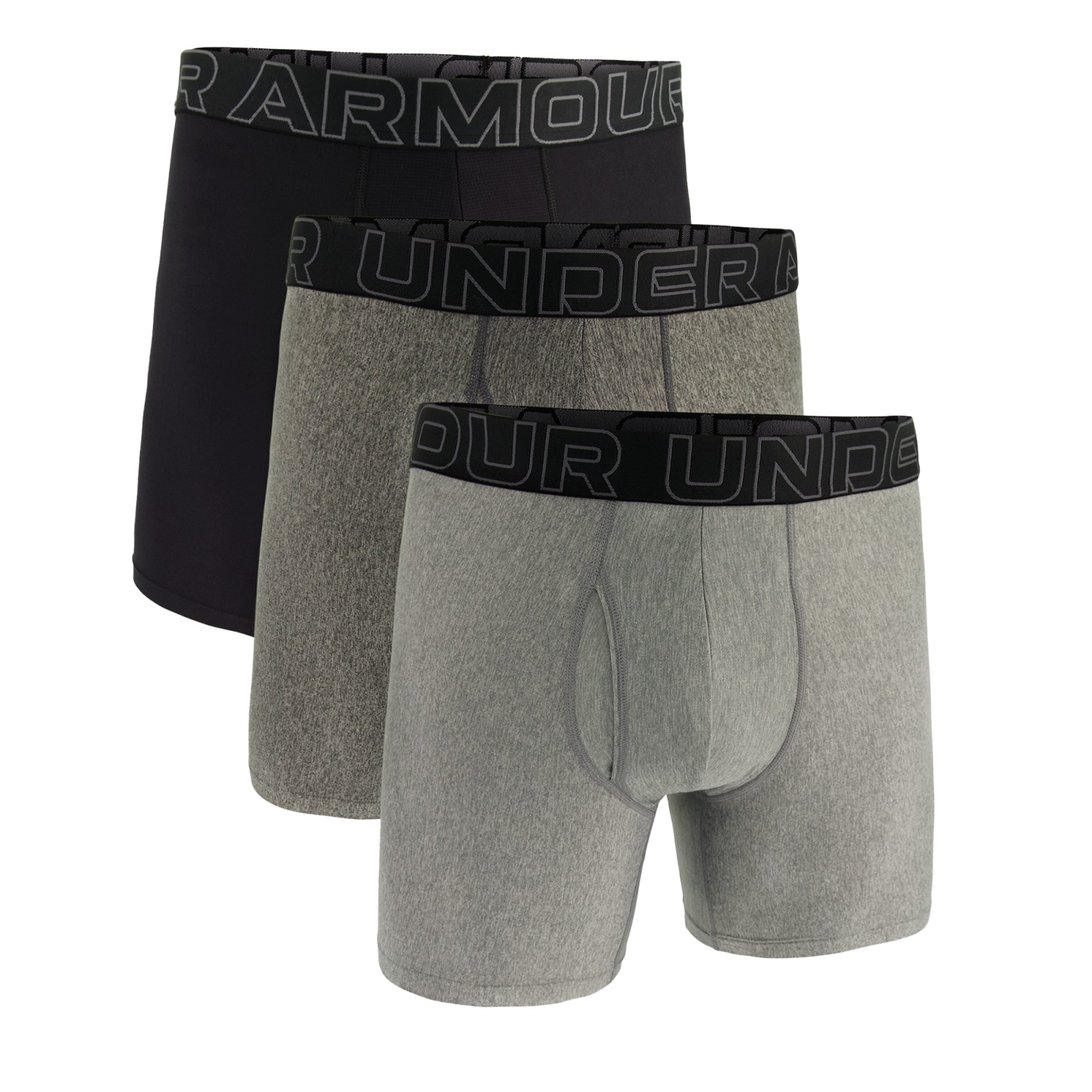 Boxerky Under Armour Perf Tech 6inches-3pack