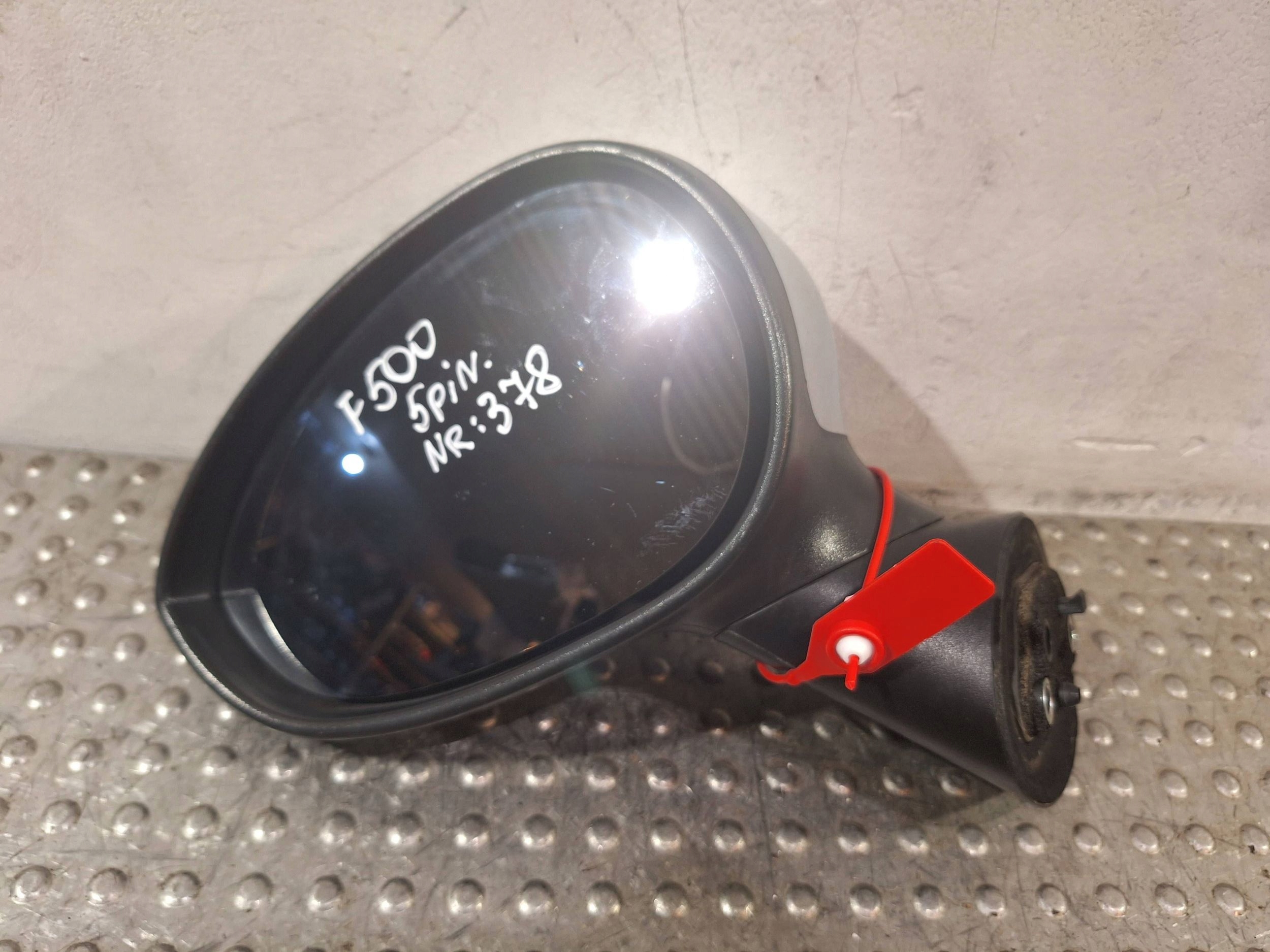 mirror exterior left 5 PIN FIAT 500 07