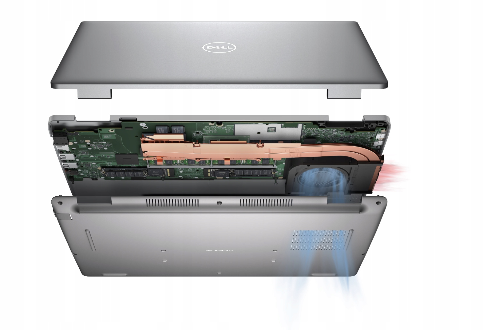 Dell Precision 7760 i7-11850H 512GB SSD 32GB 17" FHD 500Nits RTX A4000 W11