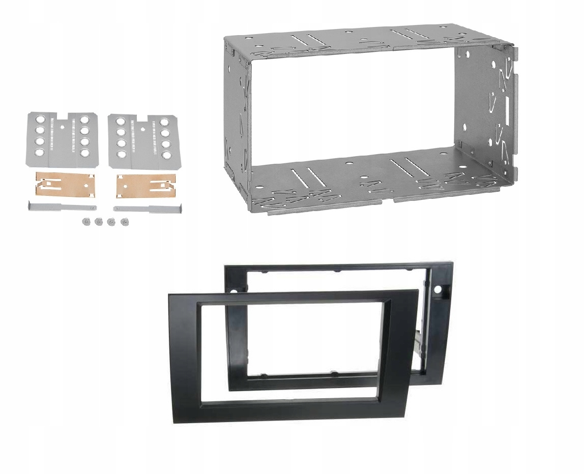 RAMKA RADIOWA AUDI A4 B6/B7 SEAT EXEO ZESTAW 2DIN