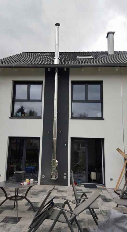 RURA 0,5m IZOLOWANA FI 150/200 WENTYLACYJNA NIERDZEWNA WENTYLACJA KOMIN Rodzaj wkładu izolacyjny