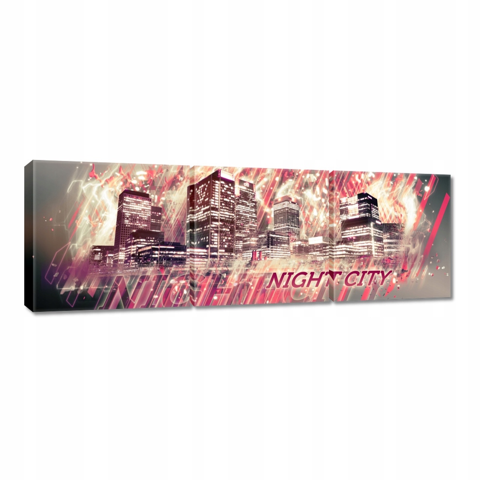 

Obrazy 60x20 City at night