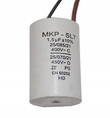 

Kondensator 1,5 do wentylatora MplusM Wpa 108, 097