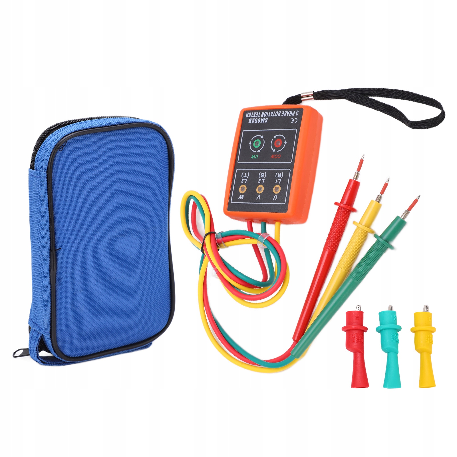 SM852B MIERNIK KOLEJNOŚCI FAZ AC 3 TESTER ROTACJI