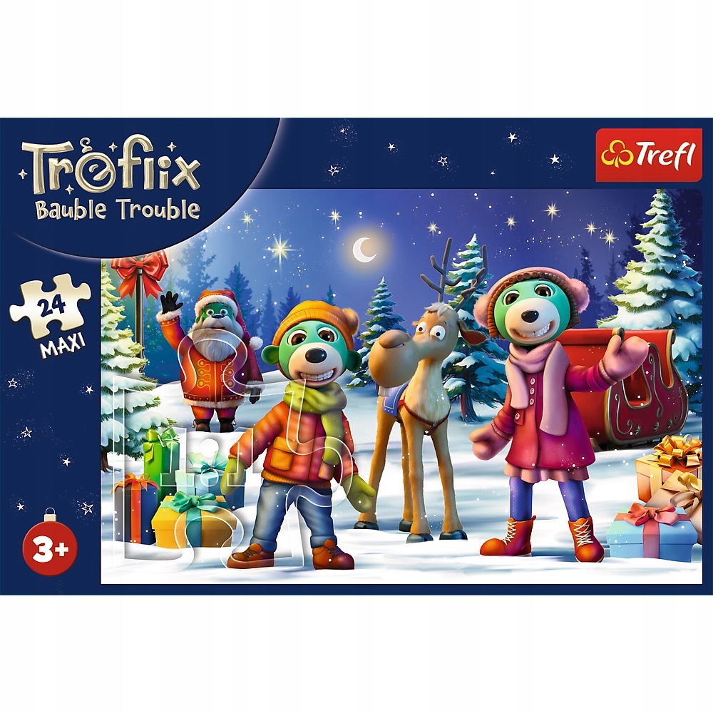 PUZZLE 24 MAXI TREFLIKI LEPIA BAŁWANA 14375