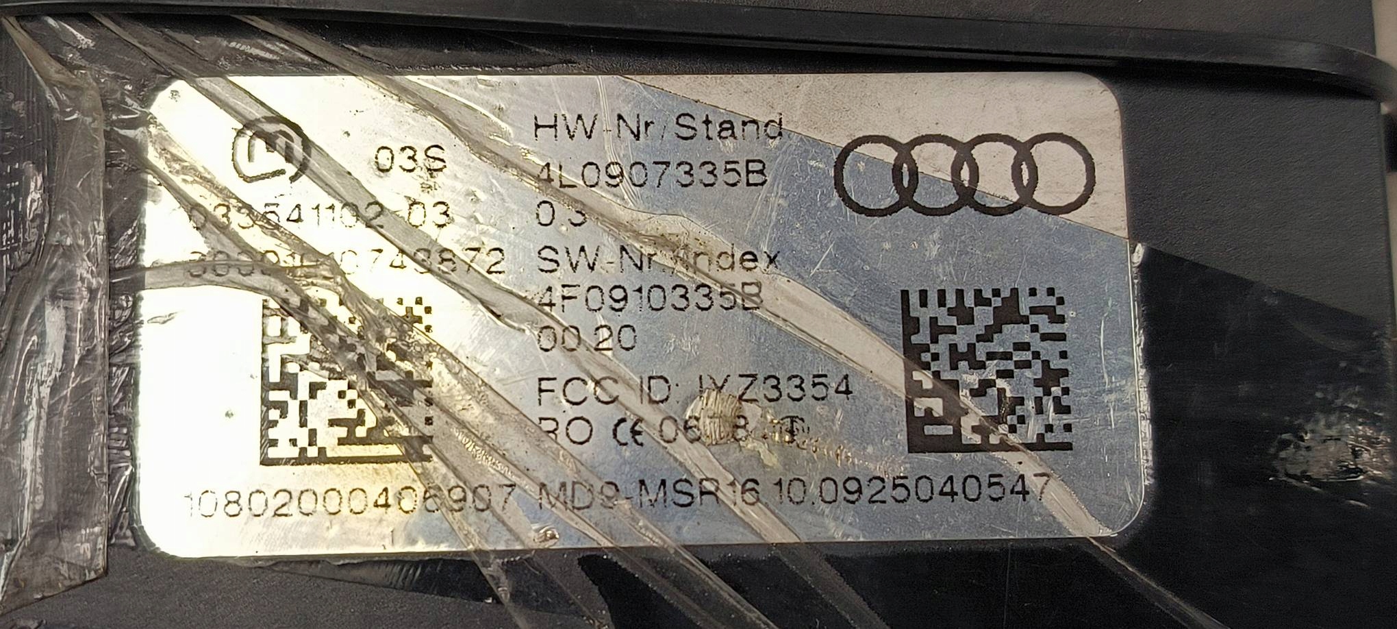 modul KEYLESS 4L0907335B AUDI Q7