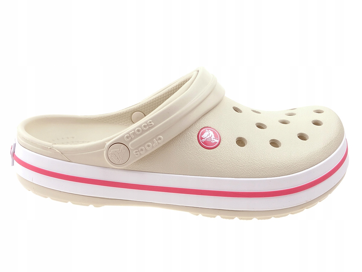 Klapki Crocs Crocband 11016-1AS beż stucco 41/42