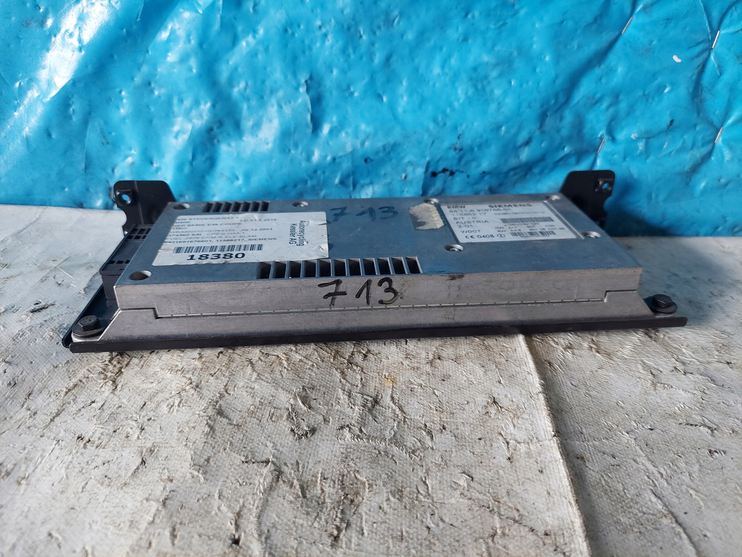 BMW 3 E46 8411691676601 modulo TELEFONU