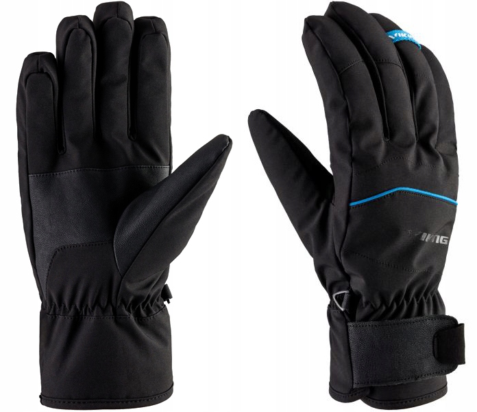 Męskie rękawice narciarskie Viking Solven Warm Blue 8 M
