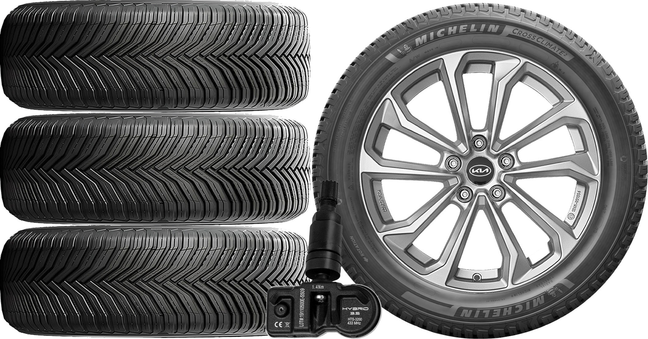 НОВЫЕ КОЛЕСА KIA Cee'd II Мишлен 225/40r18+TPMS