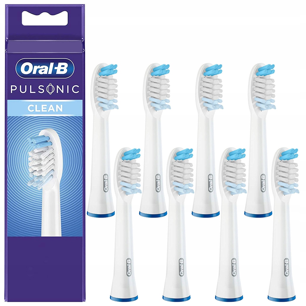 8x Końcówki Do Szczoteczki Sonicznej Oral-b Pulsonic Clean 8-PAK