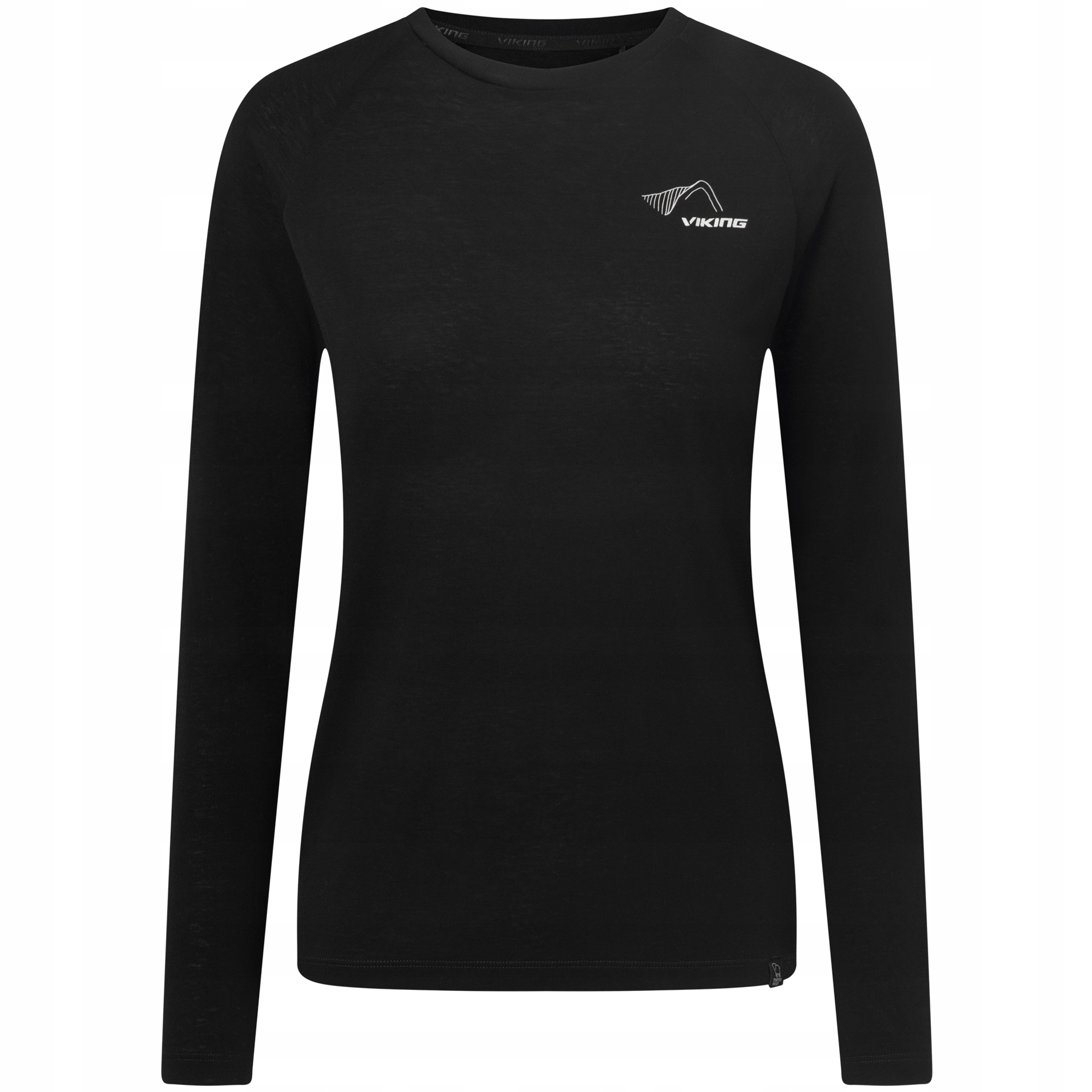 Koszulka damska longsleeve Viking Andali Lady z wełną Merino czarna r. XXL