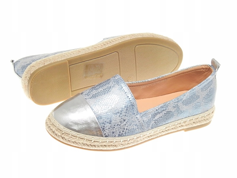 DAMSKIE ESPADRYLE TENISÓWKI A670-ESP-1 Blue r.37 Marka inna