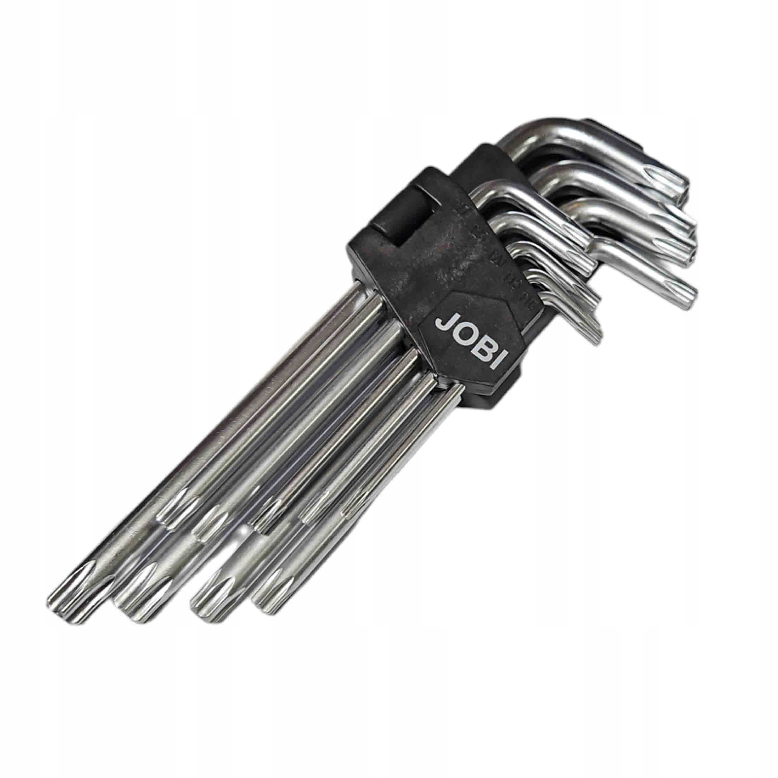 Klucze Jobi Torx T10-T50 9 ELem 16613