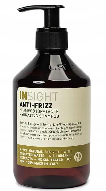 INSIGHT ANTI-FRIZZ SZAMPON NAWILŻAJĄCY 400ml
