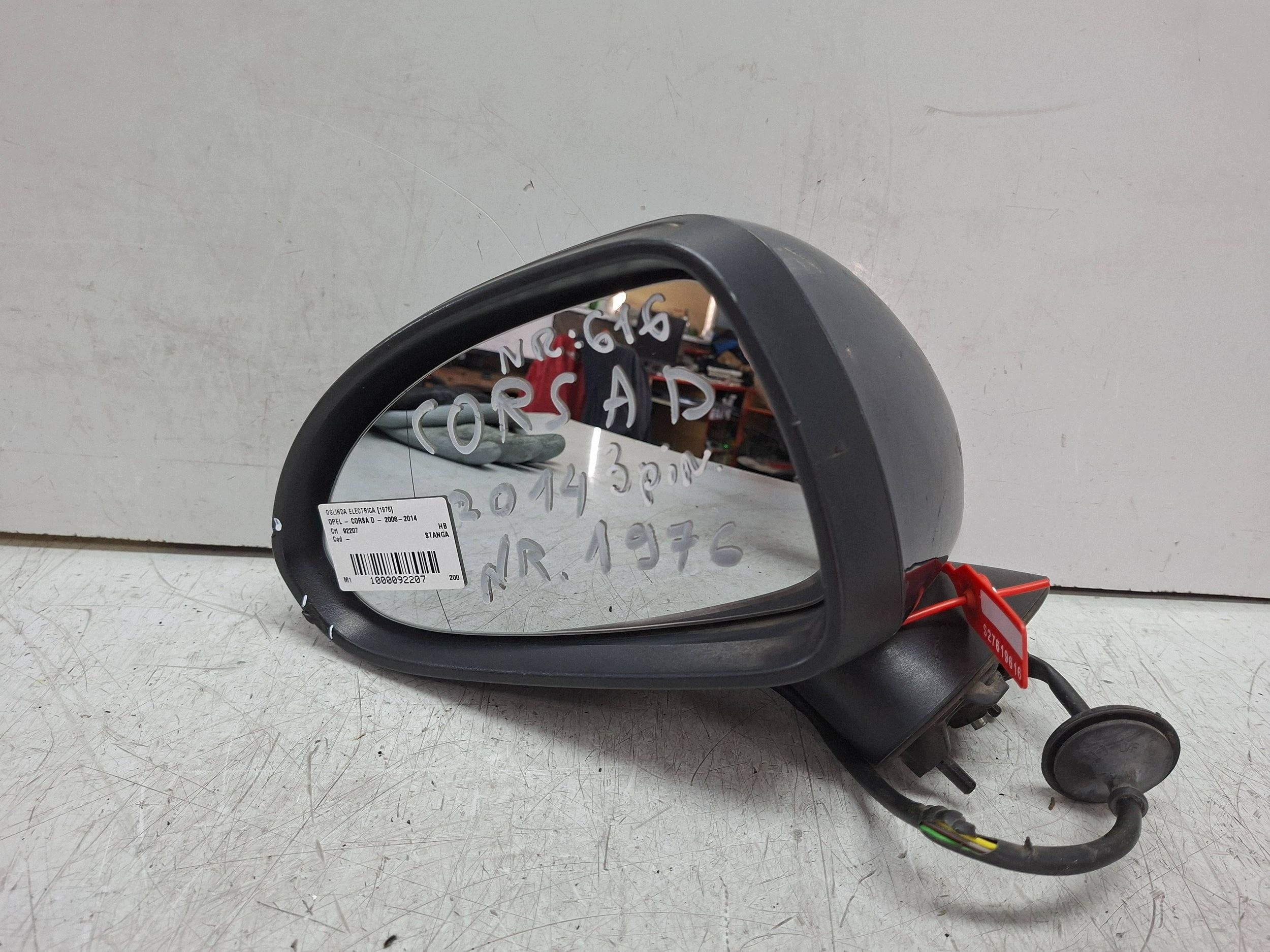 mirror left 3 PINY OPEL CORSA D 2006