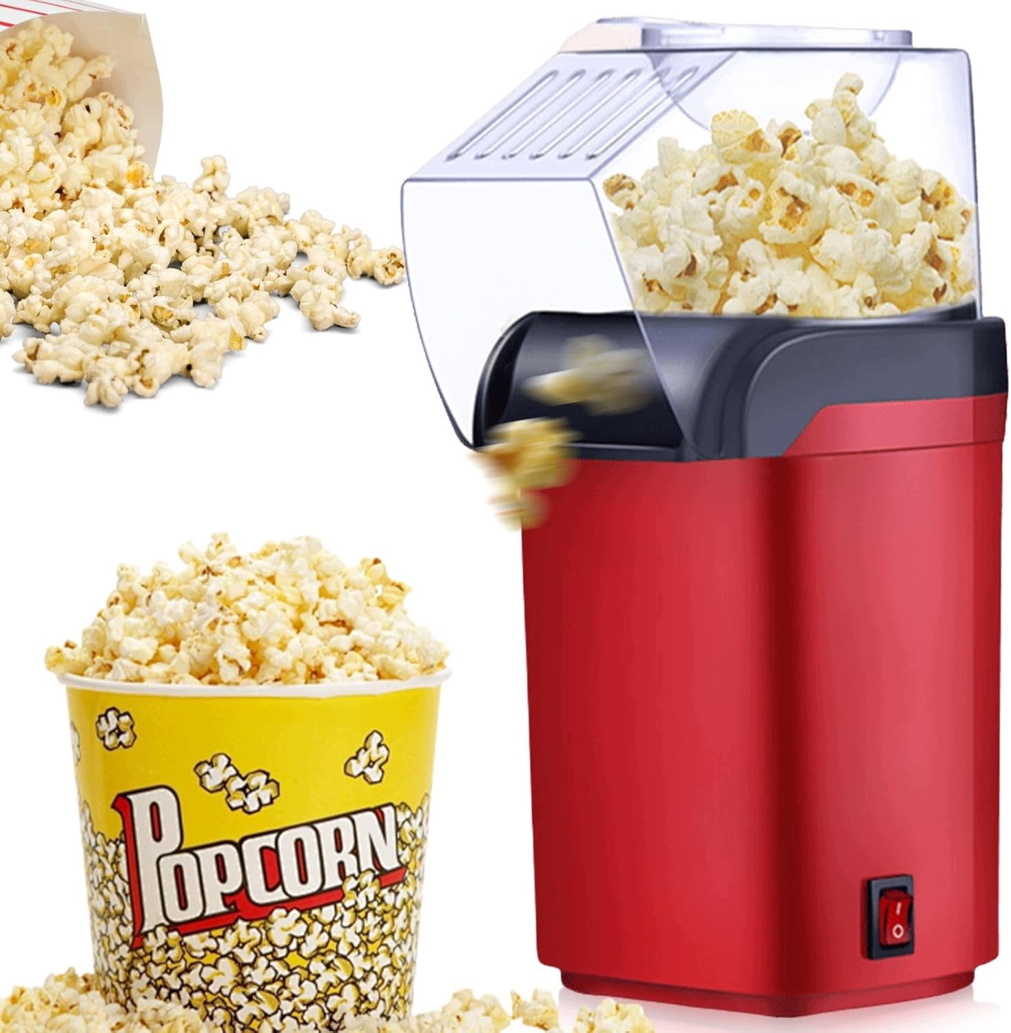 Horkovzdušný Popcornovač 1200 W Bez Tuku