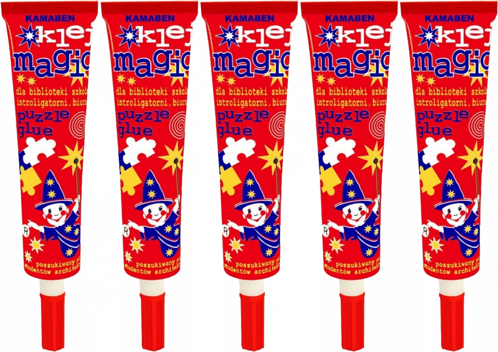 

5szt Klej Magic W Tubce Z Aplikatorem 45g Magiczny