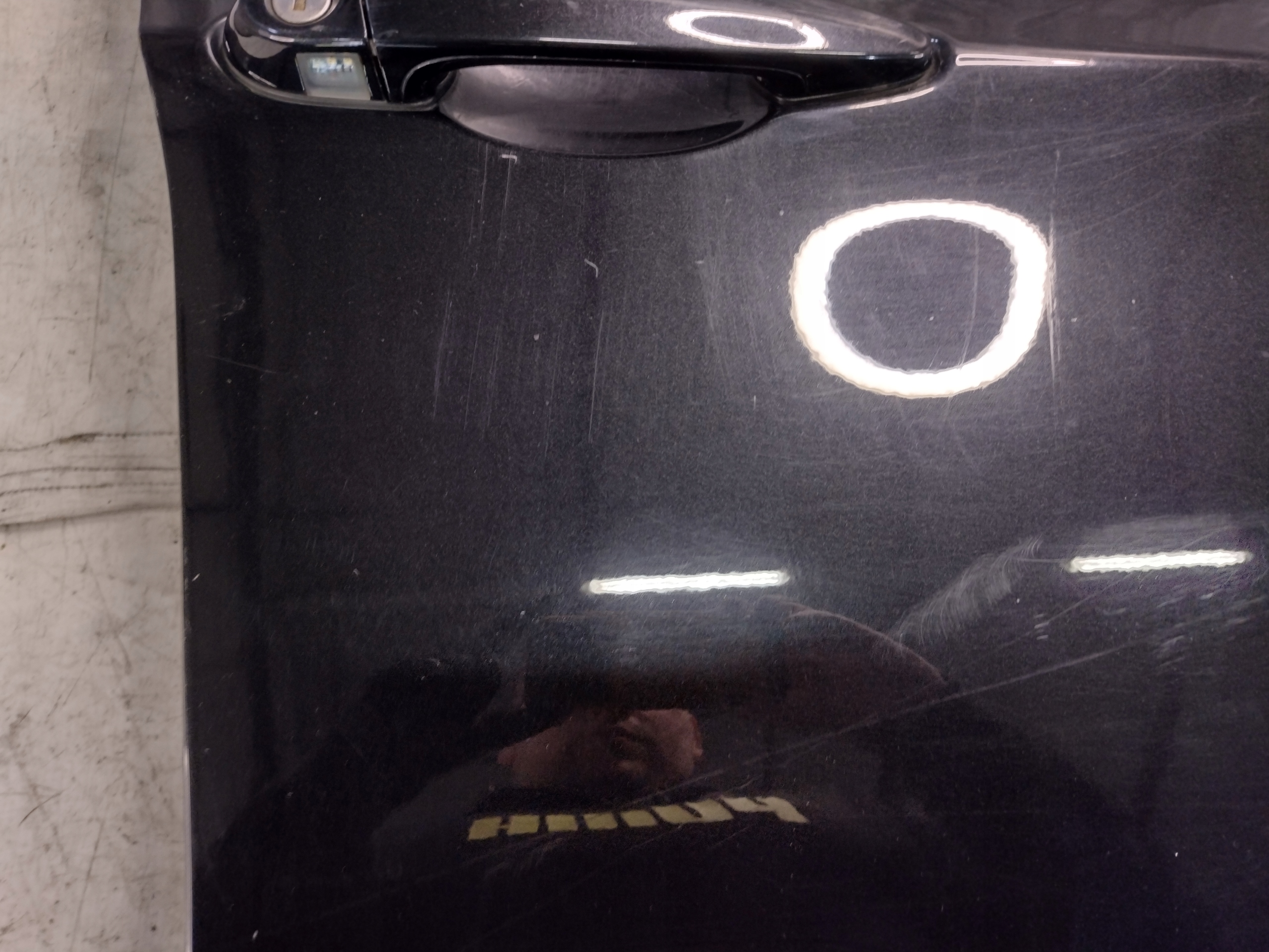 door right front BMW E90 lift k: 475 (Black Sapphire)