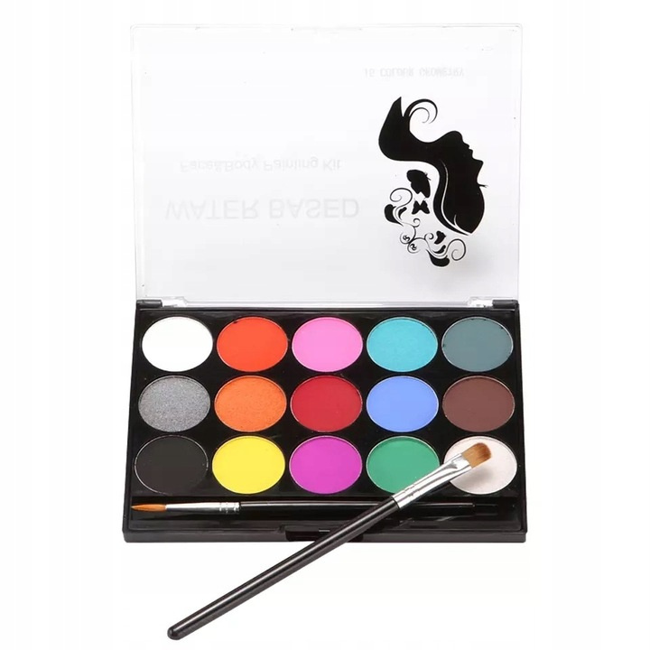 Farbka do ciała, do twarzy Hub Cosmo 15 KOLORÓW BAL PRZEBRANIE FESTYN