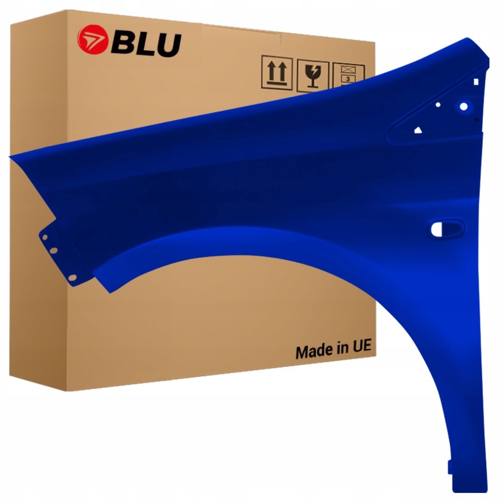 Blu Blatník Fiat Bravo 487B levý modrý 07-14 přední Notturno