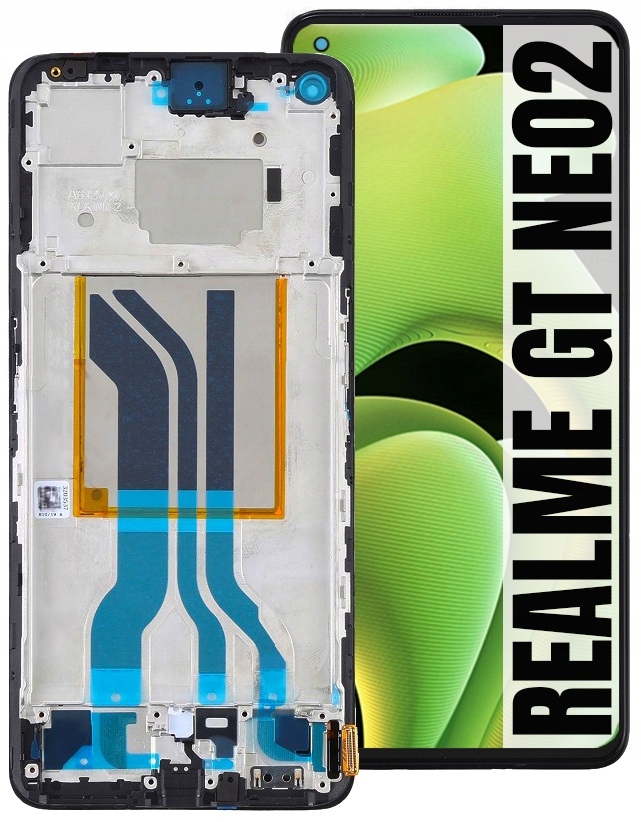Displej Pro Realme Gt NEO2 RMX3370 Oled Displej +rámeček