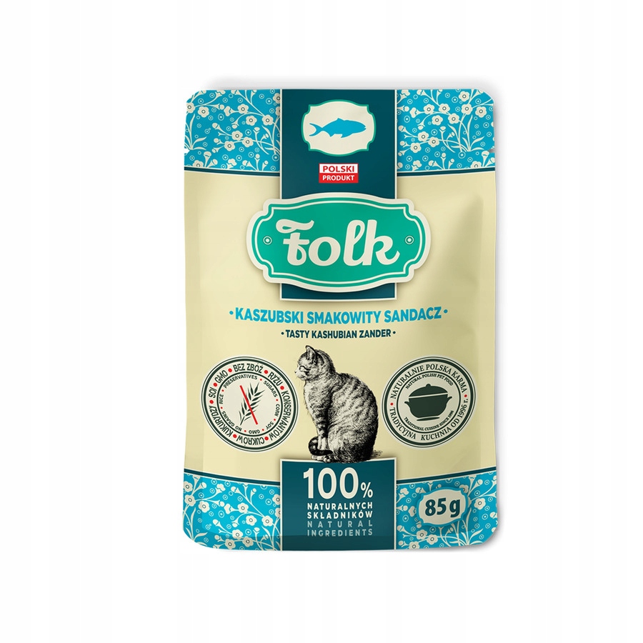 Levně 8x Folk Kašubský chutný candát kapsička 85 g