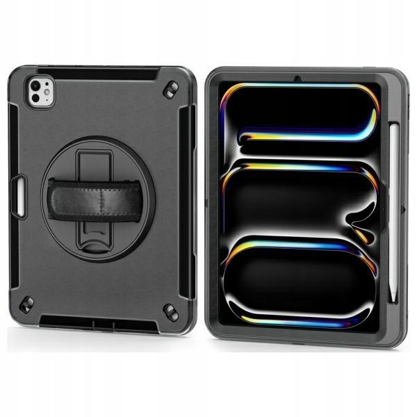 Pancerne etui z uchwytem 4smarts Rugged Case Grip do iPad Pro 11" M4 2