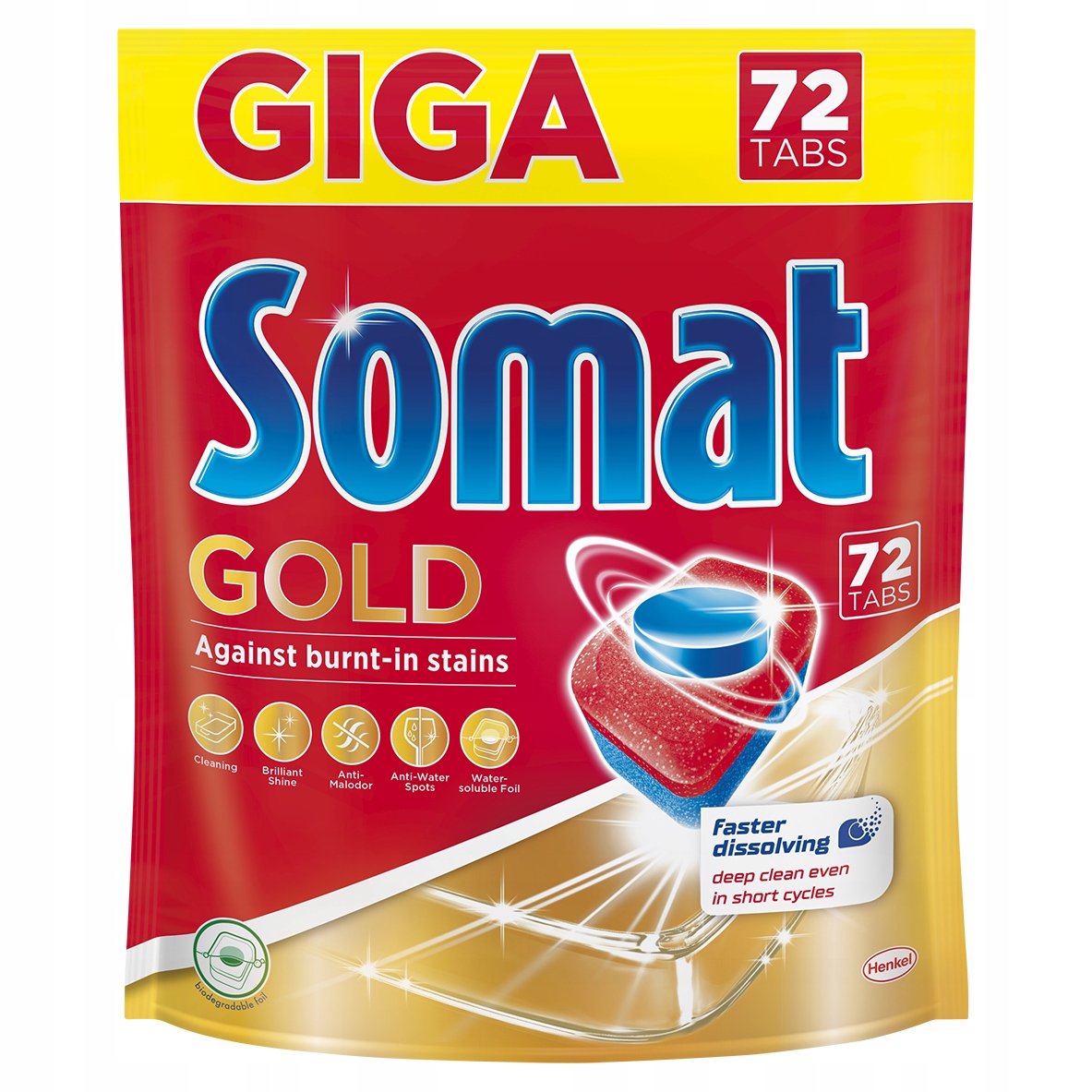 

Somat Gold Tabletki do zmywarki Giga XXL 72 szt