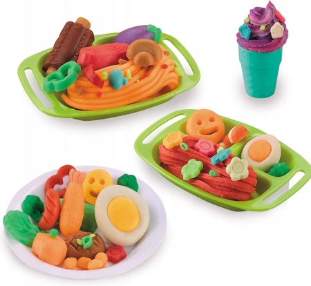 CIASTOLINA MASA PLASTYCZNA MAKARON MASZYNKA ZESTAW KREATYWNY CIASTO ŚWINKA Płeć chłopcy dziewczynki