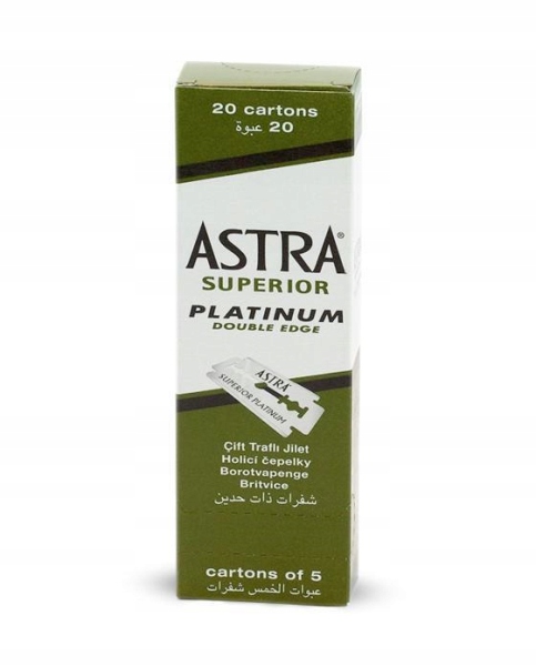 

Astra Superior Platinum żyletki klasyczne 100szt