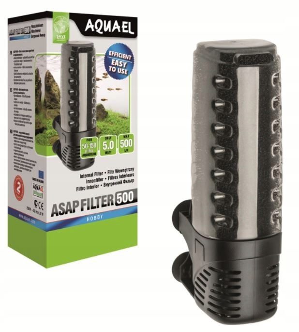 Levně Vnitřní Filtr Výkonný Houbový Akvárium 100-250L Aquael Asap 700