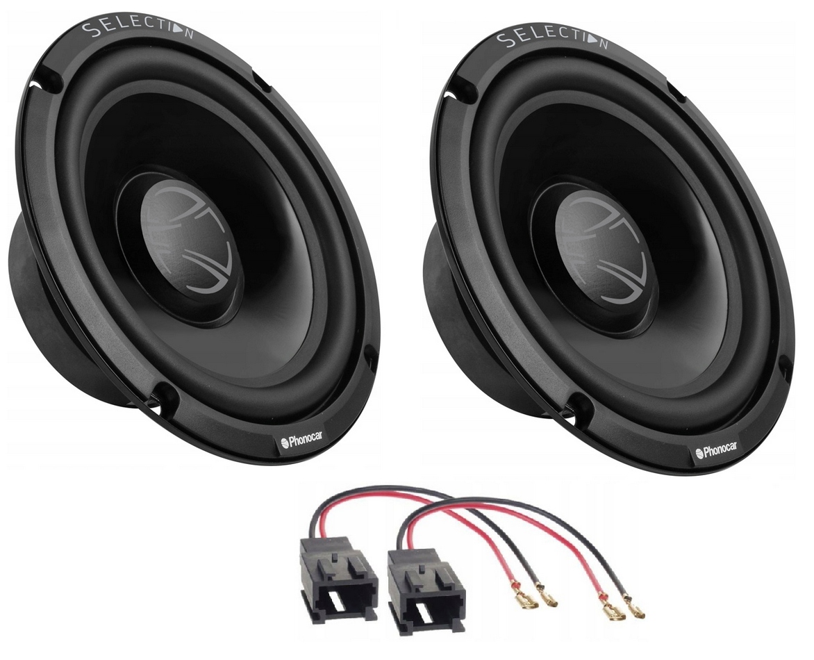 Basové reproduktory do auta 165 mm Phonocar 02086 Peugeot 206 306 307