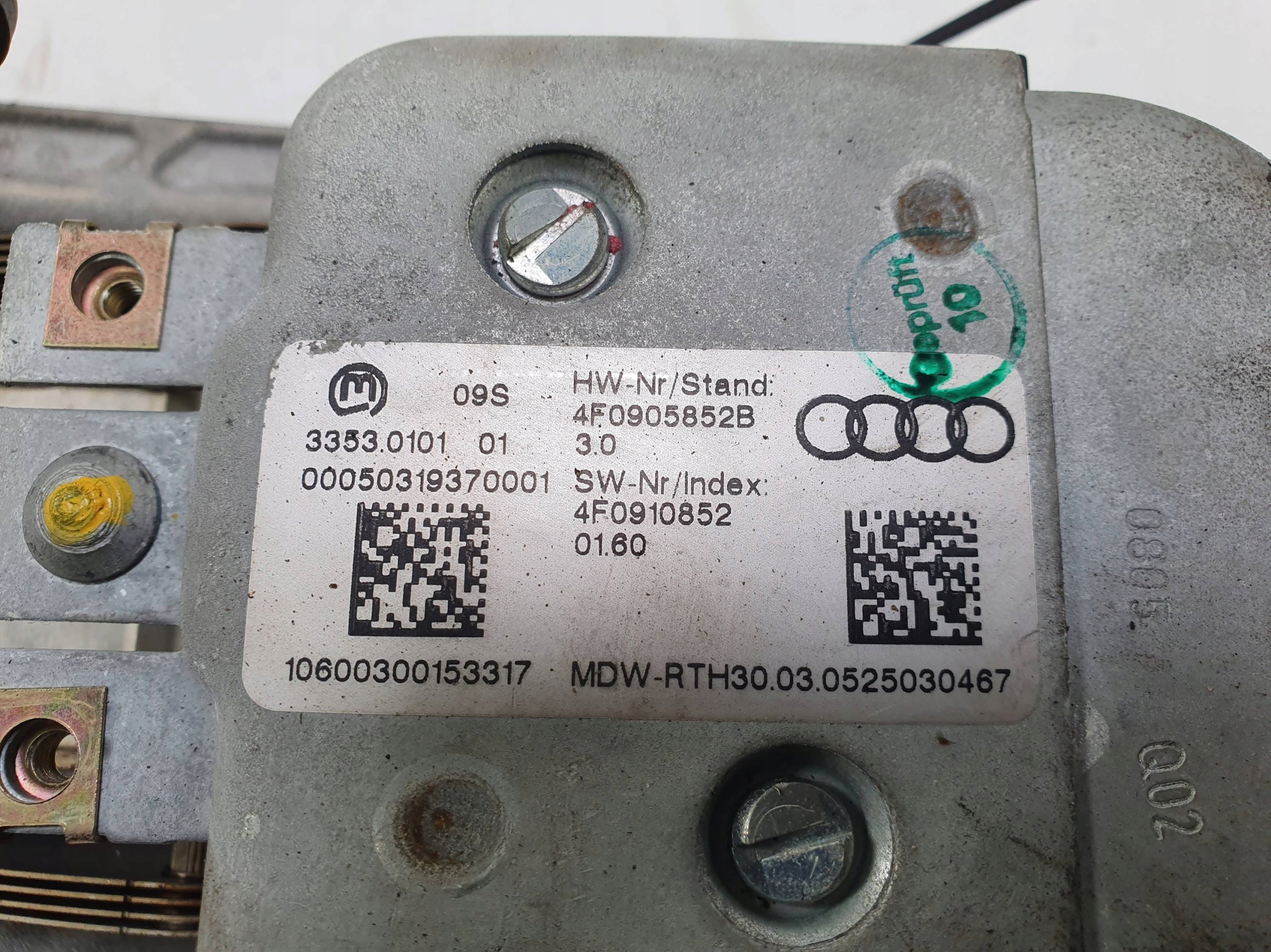steering wheel rod 4F0905852B AUDI A6 C6