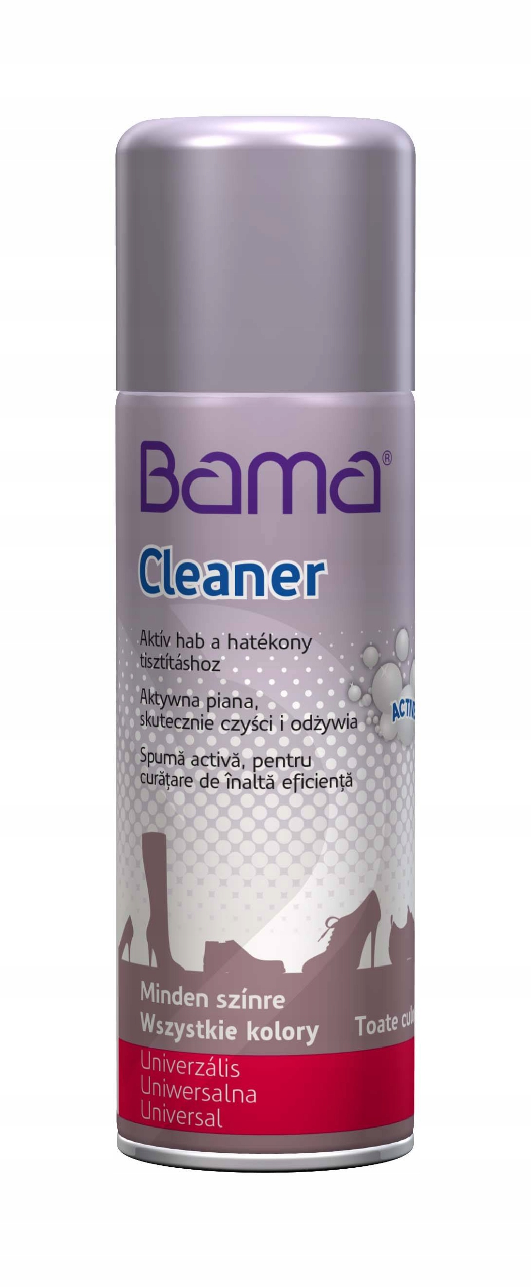 

Pianka Czyszcząca Pielęgnująca Bama do Butów 200ml