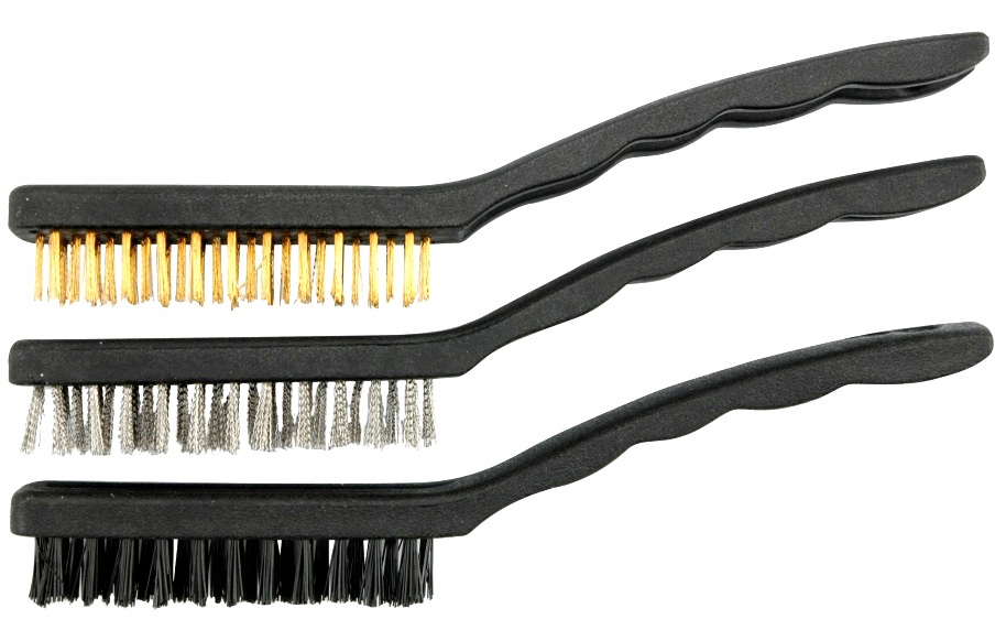 

Szczotki Mosiężna Stalowa Nylonowa 230MM 3 Sztuki