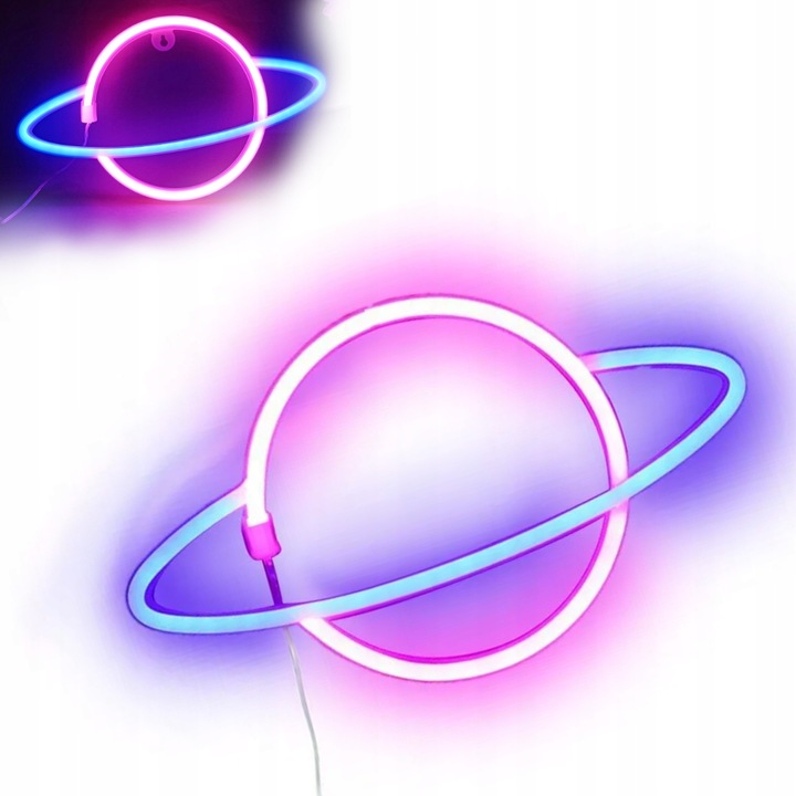 Lampka neonowa LED Planeta na USB i baterie RegMag LN-30 – Dane techniczne